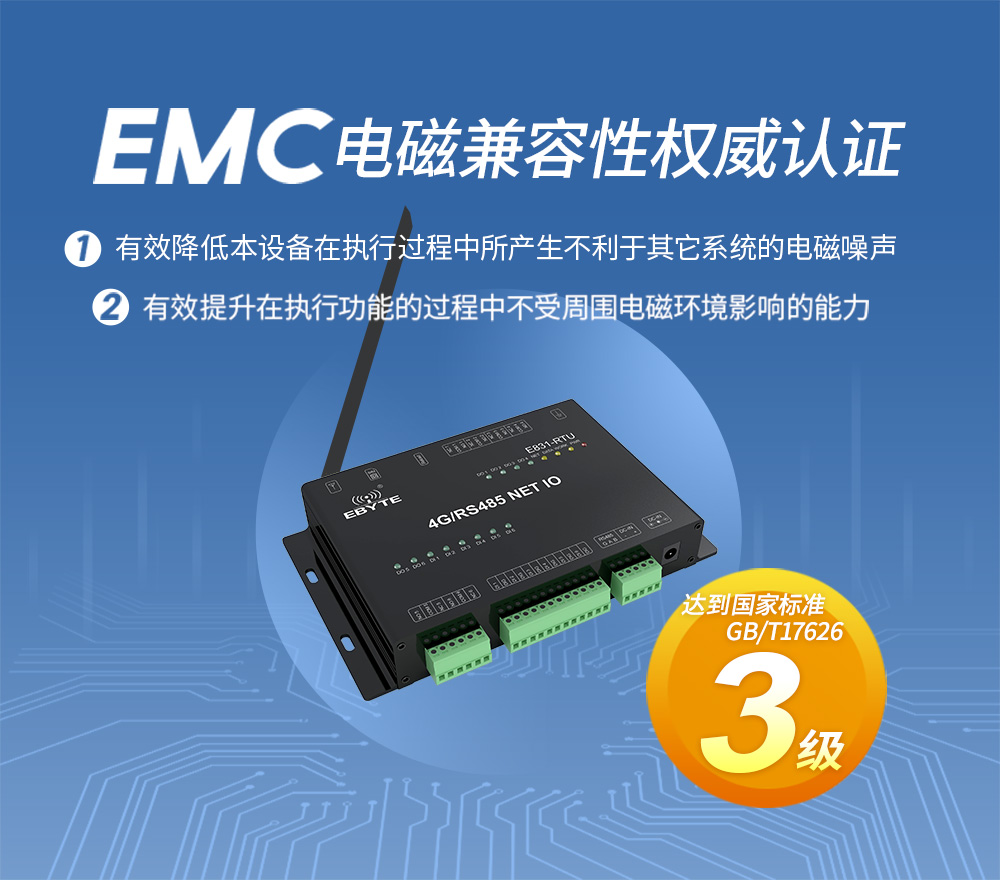 E831-RTU(6060-ETH)-電磁兼容