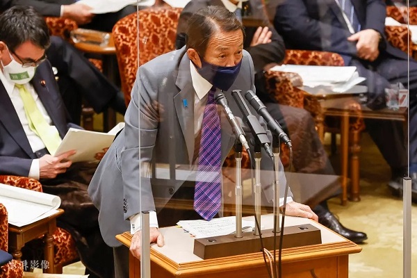 日本副首相兼財(cái)務(wù)大臣麻生太郎表示核廢水能喝？.webp