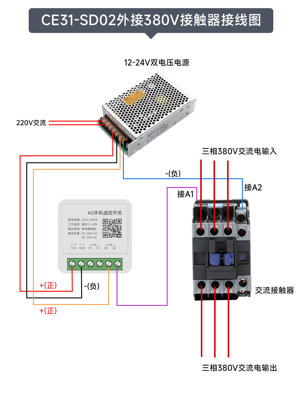 CE31-SD02手機(jī)遙控開(kāi)關(guān)接線(xiàn)圖 (3)