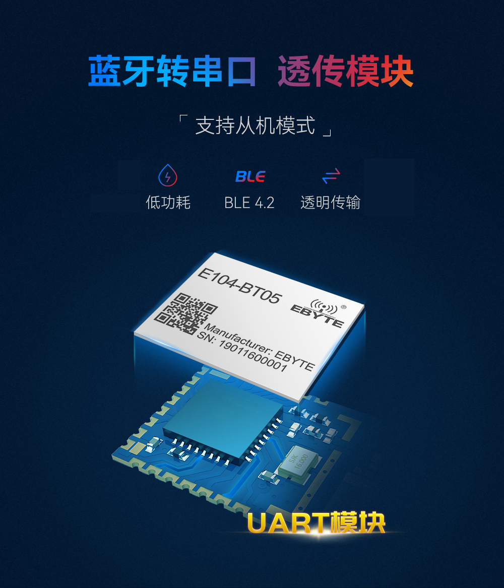 E104-BT05透明傳輸BLE4.2藍(lán)牙模塊 (1)